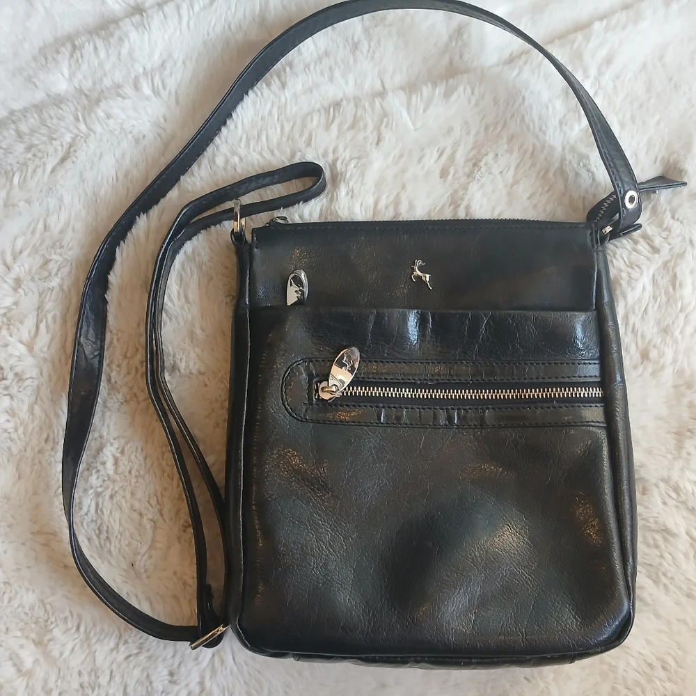 Ashwood Genuine Leather Crossbody Bag - Picture 5 of 14